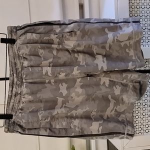 Lululemon camo athletic shorts